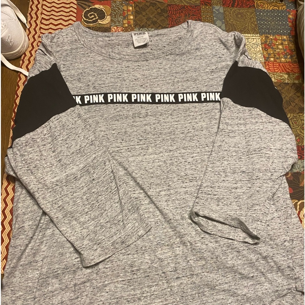 PINK baseball tee